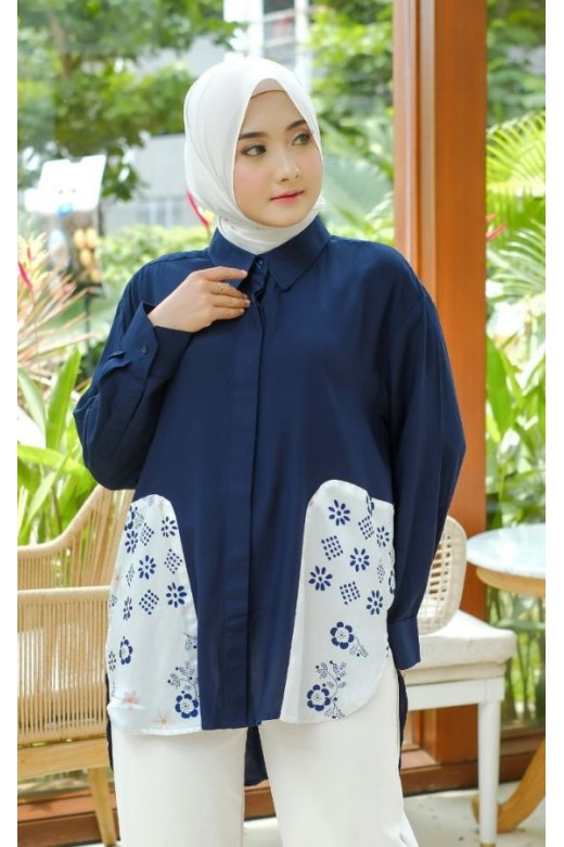Azania Blouse Navy